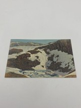 Vintage lithograph Iceberg Lake Rocky Mountain National Park Colorado 1940s - £6.31 GBP