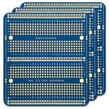 Solderable Breadboard Pcb Double Column Board For Electronics Projects Compatibl - £19.22 GBP