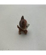 Littlest Pet Shop 2006 White Brown Husky LPS Toy Play Figure Magnet Blue... - $10.11