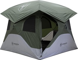 Gazelle Tents™ T4 Hub Tent, Easy 90 Second Set-Up, Waterproof, UV, GT400GR - £306.67 GBP