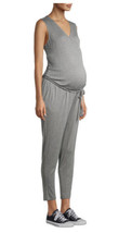 Time and Tru Dress Women&#39;s Maternity Jumpsuit Casual Loungewear Relaxed ... - $21.83