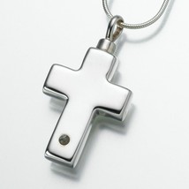 Sterling Silver Cross Micro Picture Lens Memorial Jewelry Pendant - £353.31 GBP