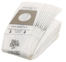 Dirt Devil Type U Vacuum Bags (20-pack), 3920048001 - £20.66 GBP