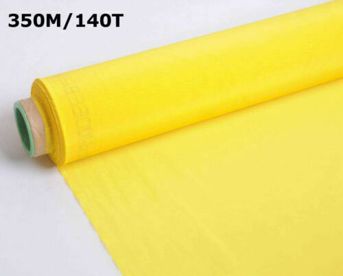 Updated 3 Yards 350M 140T Screen Printing Mesh Yellow Fabric DIY Fame Ma... - $27.12