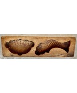 Antique Hand Carved Wooden Candy/Cookie/Cake Mold (7374), Circa Late of ... - £27.07 GBP