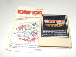 Atari - Donkey Kong Game W/INSTRUCTION Booklet - Tested Good - L252A - £13.95 GBP