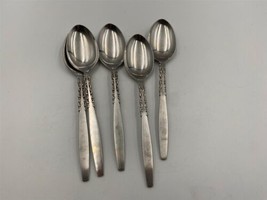 International Lyon Stainless Steel ALHAMBRA Dessert / Soup Spoons Set of 5 - £55.07 GBP