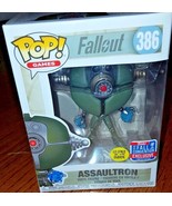 Funko Pop! Games Fallout #386 Assaultron Exclusive NYCC 2018 Glow in the... - £17.42 GBP