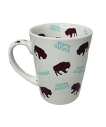 Bison South Dakota All Over Print Souvenir Collectible Coffee Mug Cup Bu... - $373.95 MXN