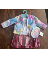 My Life As Doll Clothes 3PC Outfit Jacket Skirt fits American Girl &amp; 18&quot;... - £11.78 GBP