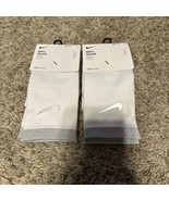 2X Nike Spark dri fit crew running socks, men&#39;s 6-7.5 Women’s 7.5 -9 White - €19,68 EUR
