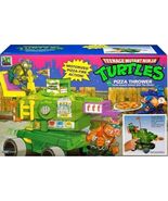 Teenage Mutant Ninja Turtles 40th Anniversary Pizza Thrower Assult Vehic... - $35.09