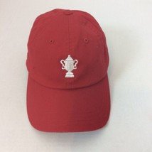 Southern Amateur Volunteer Red Cotton Baseball Cap Ball Hat Adjustable - £11.22 GBP