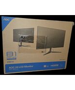 AOC 24B1H 24 inch Monitor 60Hz 1920x1080 2 HDMI included - $50.00