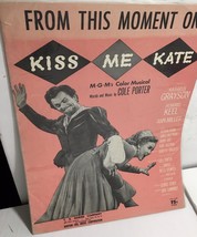 Sheet Music - Kiss Me, Kate -Words &amp; Music Cole Porter Vintage M-G-M&#39;s M... - £7.39 GBP