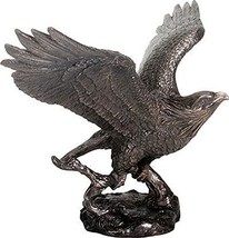 YTC Summit International Eagle Flying of Branch Statue Figurine Bird Animal Wild - £43.47 GBP