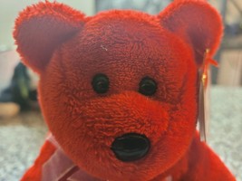 Ty Beanie Babies SECRET Soft Plush Red Valentine&#39;s Day Romantic Bear - £10.21 GBP