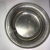 VINTAGE  WEB PEWTER #1128 CHANGE/ CANDY DISH 6.5&quot; X 1.5&quot; Preowned.free S... - $11.83