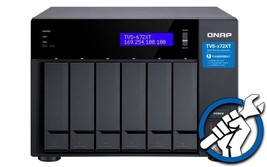 QNAP TVS-672N NAS Repair Service 1 Year Warranty - £275.68 GBP