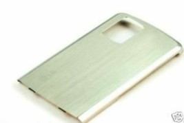 Genuine Lg Shine CU720 Battery Cover Door Silver Vertical Slider Cell Phone Back - £2.77 GBP