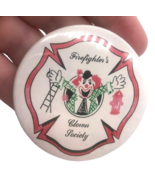 Vtg Firefighters Clown Society Pin Pinback Collectible 80s 90s Rare - €10,77 EUR
