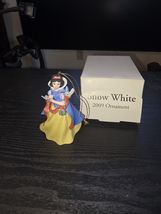 Grolier 2009 Snow White Annual Disney Ornament Dated Porcelain Early Mom... - $42.95