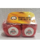 Ohio State Buckeyes 3&quot; Fuzzy Dice - NCAA - $11.63