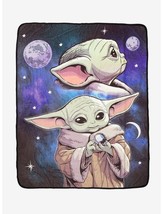 Star Wars Galaxy The Mandalorian Grogu Super Plush Blanket Throw - $437.36 MXN