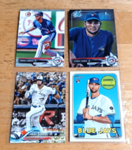 Lourdes Gurriel JR Backs LOT (4) 2016 1ST Bowman CHROME/ Heritage RC/ Holiday RC - £12.70 GBP