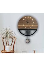 (WITH SILENT MECHANISM) Pendulum Wooden Wall Clock, Pendulum Clock, Wall... - £41.67 GBP