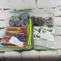 Knex Lot Of Various Pieces Wheels Short Long Bars Small Replacement Pieces - $14.84