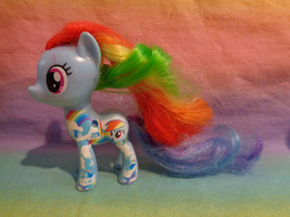 2016 Hasbro My Little Pony G4 Redesign Movie Rainbow Dash Tattooed - £3.15 GBP