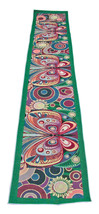 Tapestry Butterfly Jacquard Woven Table Runner 13x72 inches - £14.00 GBP