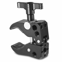 SMALLRIG Super Clamp with 1/4 Thread Holes, 3/8 Locating Pin for ARRI St... - £38.52 GBP