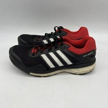 Adidas Supernova Glide Boost 7 Mens Running Training Red Black Shoe Size 6.5 - £27.69 GBP