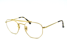 Ray Ban RB 3648V Marshal Optics Eyeglasses Frame, 2500 Gold. 51-21-145 #C69 - $54.40