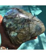 7.4Lb Natural Labradorite Shimmer Crystal Spectrolite Mineral Healing Sp... - £137.32 GBP