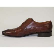 Men's GENIO Genuine Braided Leather Upper And Sole Shoes Turkey 120197862 Cognac image 4