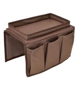 ARMCHAIR Remote Control Holder Snack Sofa Arm Rest Organizer Caddy Table... - $14.84