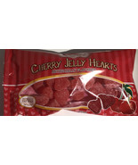Cherry Jelly Hearts Naturally Fat Free 1ea 9oz Bag-Valentines Day Or Any... - $223.52 MXN