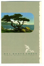 Del Monte Lodge Restaurant Dinner Menu 1960&#39;s Pebble Beach California  - £76.73 GBP