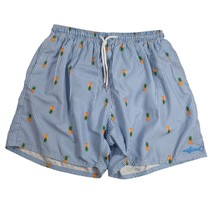 Uzzi Men Swim Trunks Drawstring 2XL Waist 30 Inch Pineapple Pool Party Vacation - £18.36 GBP