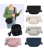 Hatzzi - Crescent Nylon Zip Small Crossbody Bag - $24.99