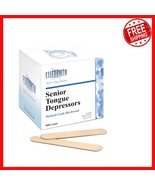 Durable 6&quot;x3/4&quot; Birchwood Wax Applicator Sticks - 1000 Pack for Professi... - $896.32 MXN