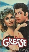 Grease (VHS, 1990) SEALED John Travolta Olivia Newton John Paramount - $48.84