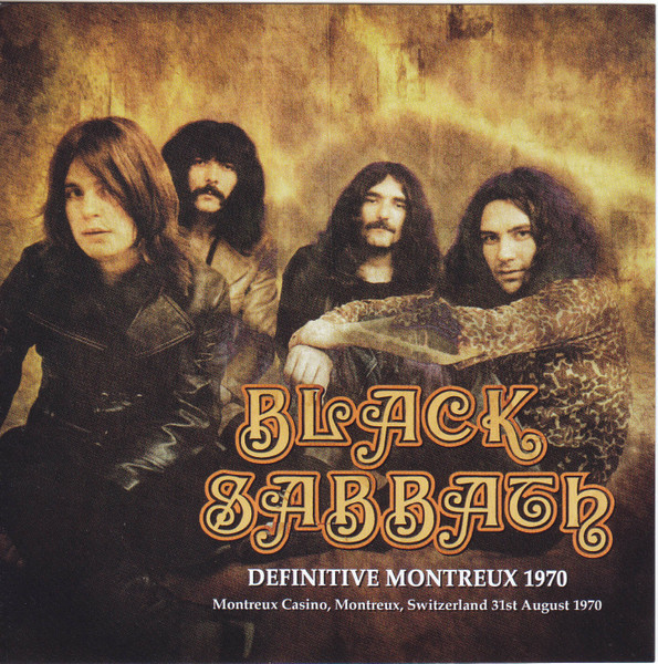 Black Sabbath Definitive Montreux 1970 CD Soundboard August 31, 1970 Rare - $20.00