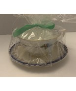 Vintage French Saxon China USA Cup Saucer 22KT Gold - $342.71 MXN