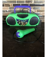 Teenage Mutant Ninja Turtles Mini Portable Radio Karaoke Kit With Microp... - £25.69 GBP