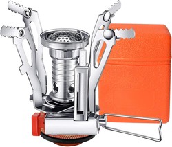 Portable Camping Stove For Camping And Hiking, Zlyi Mini Ultra-Light Backpacking - £18.90 GBP