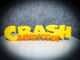 Crash Bandicoot Action Figure Nerd Geek Gift Collectio Fan Art Retrogame - $520.80 MXN